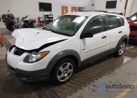 2003 Pontiac Vibe from USA, damaged, VIN 5Y2SL64863Z403791
